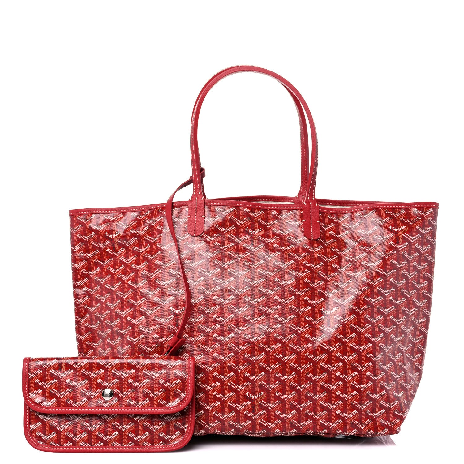 Goyard Goyardine Saint Louis PM Red 1 of 9