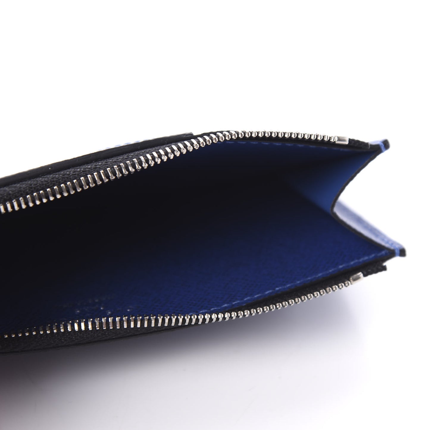 Monogram Taiga Coin Card Holder Cobalt