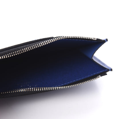 Louis Vuitton Monogram Taiga Coin Card Holder Cobalt 4 of 8