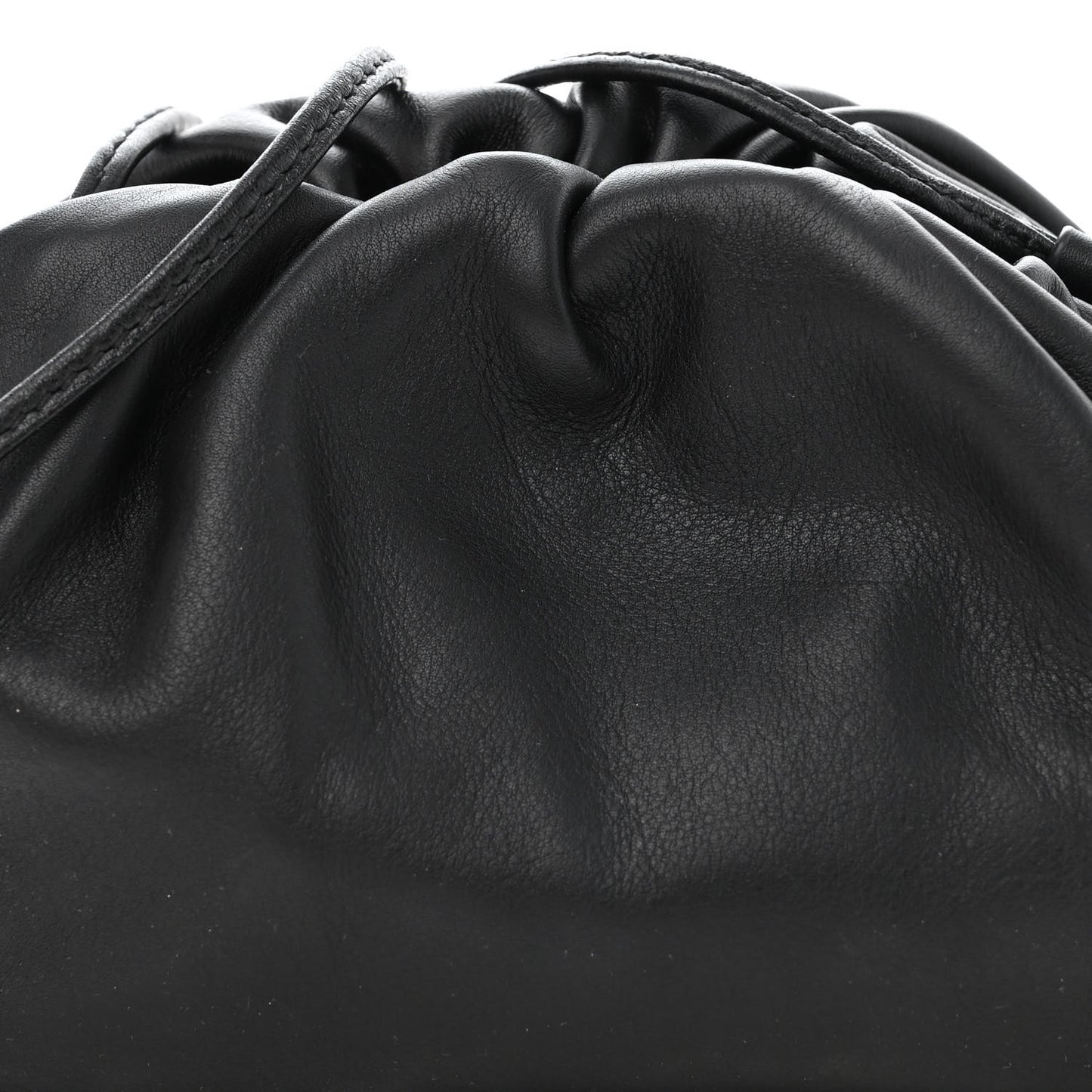 Butter Calfskin The Mini Pouch Black