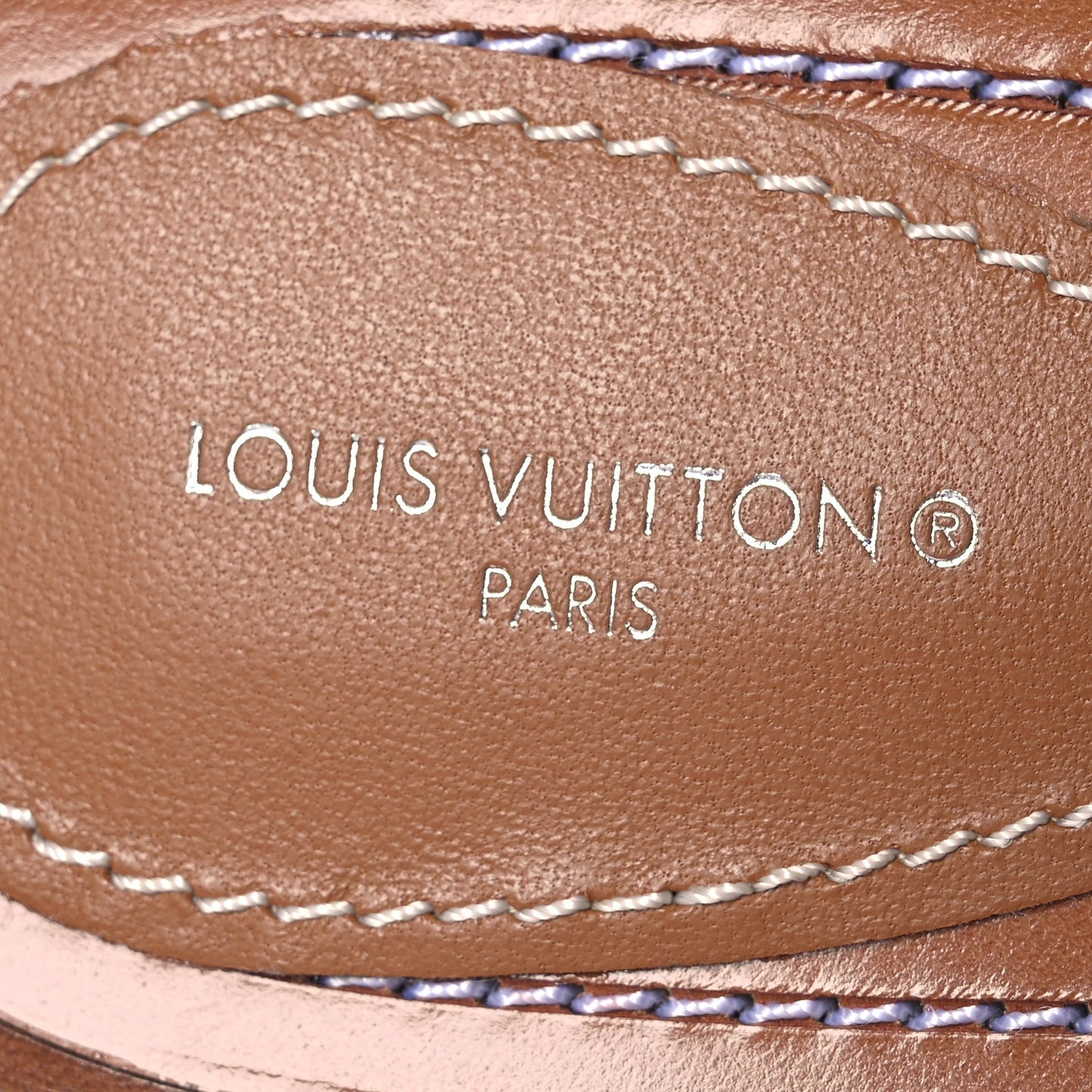 Calfskin Lock It Flat Mule 36 Cognac
