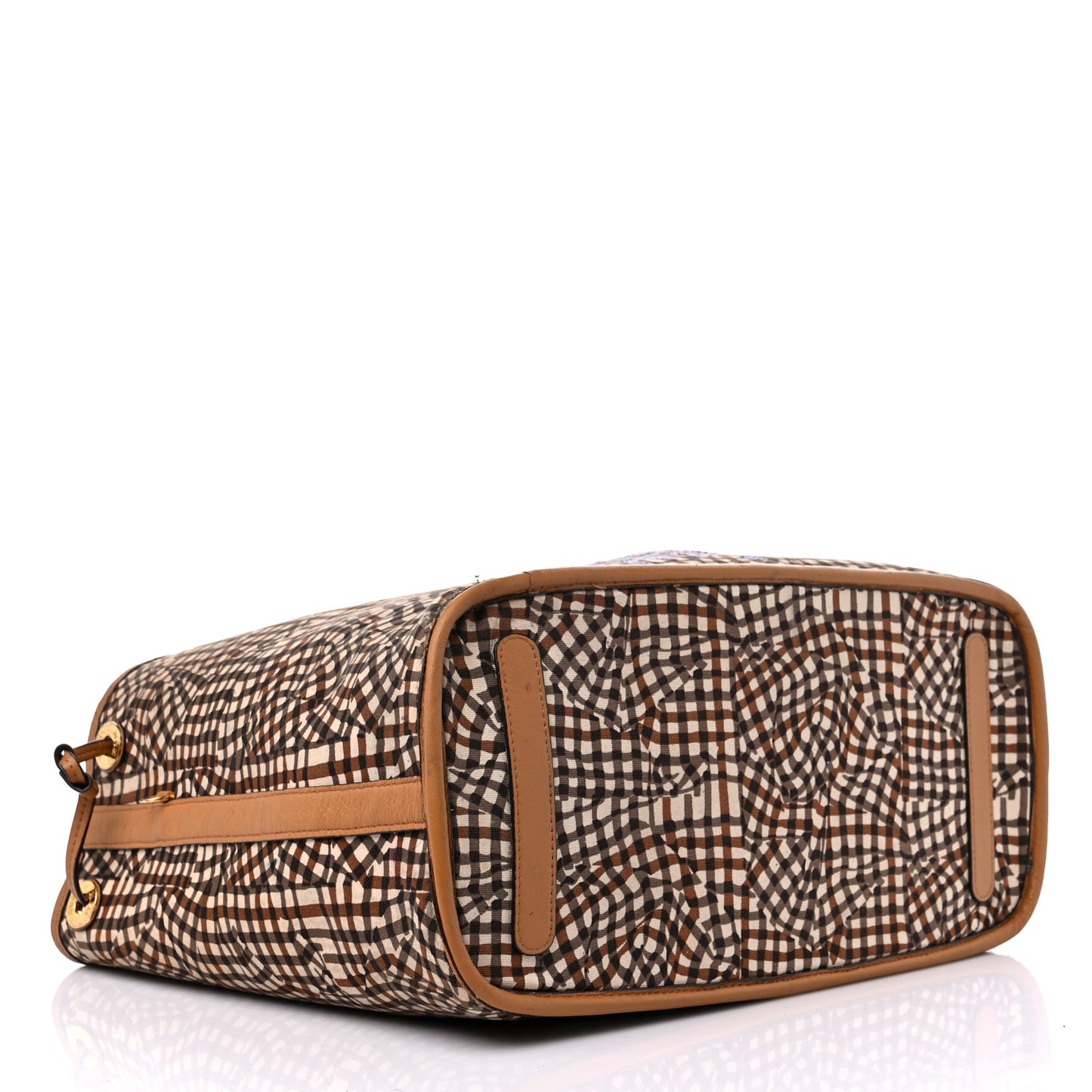 Visetos Medium Liz Reversible Shopper Tote Cognac