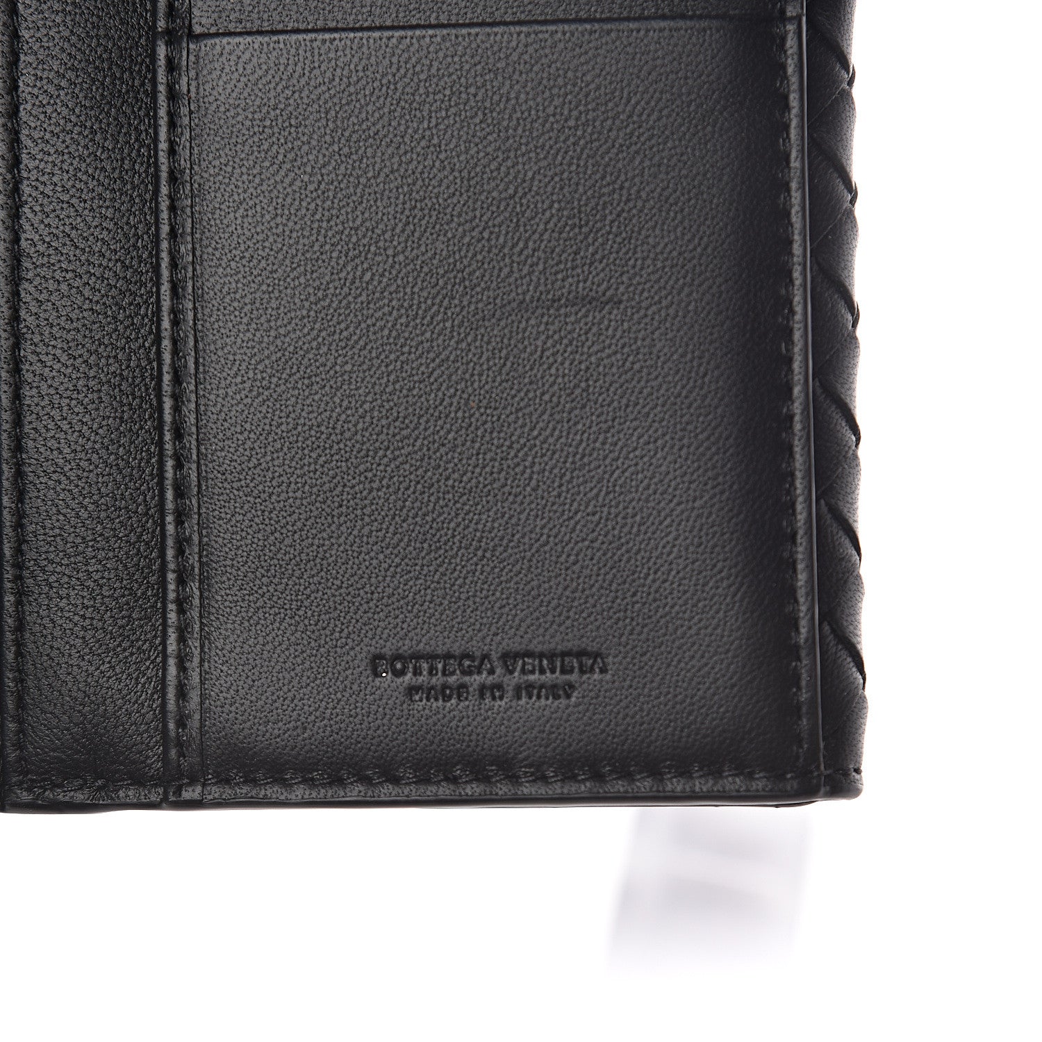 Bottega Veneta Nappa Intrecciato Continental Wallet Black 4 of 5