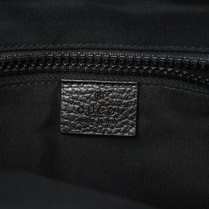 Gucci Nylon Monogram Medium Flat Messenger Bag Black 6 of 10