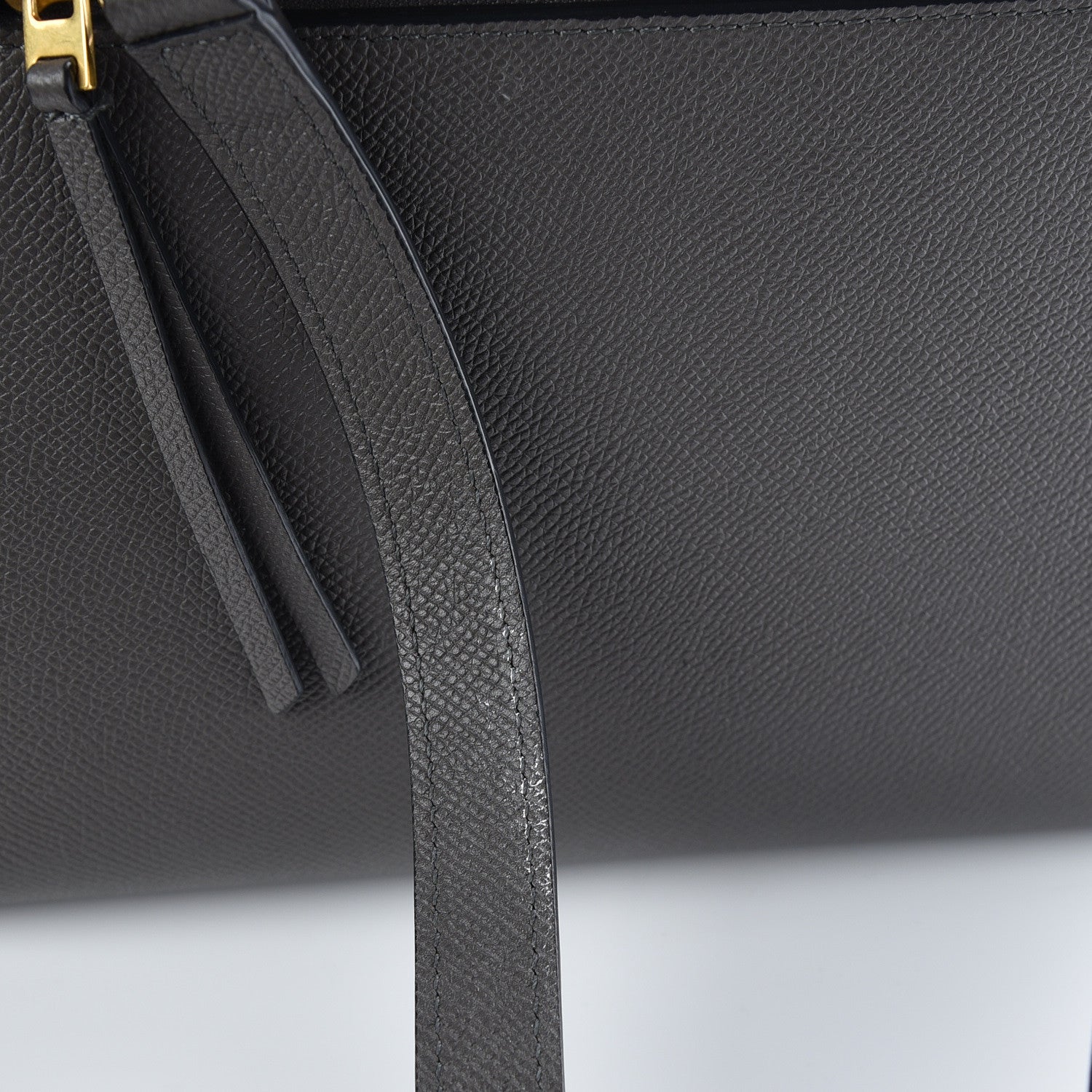 Celine Grained Calfskin Mini Belt Bag Grey 14 of 23