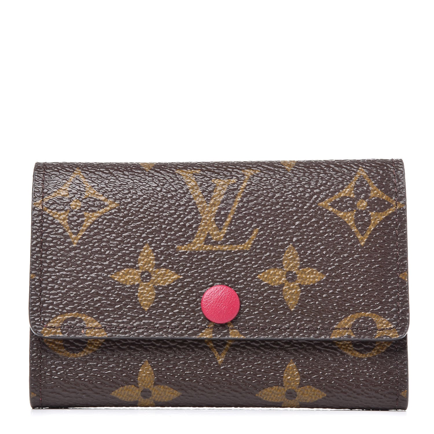 Louis Vuitton Monogram 6 Key Multicles Holder Fuchsia 1 of 8