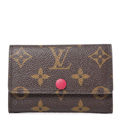 Louis Vuitton Monogram 6 Key Multicles Holder Fuchsia 1 of 8