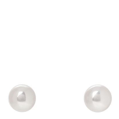 Mikimoto 18K Yellow Gold Akoya Pearl 7mm Stud Earrings 1 of 5