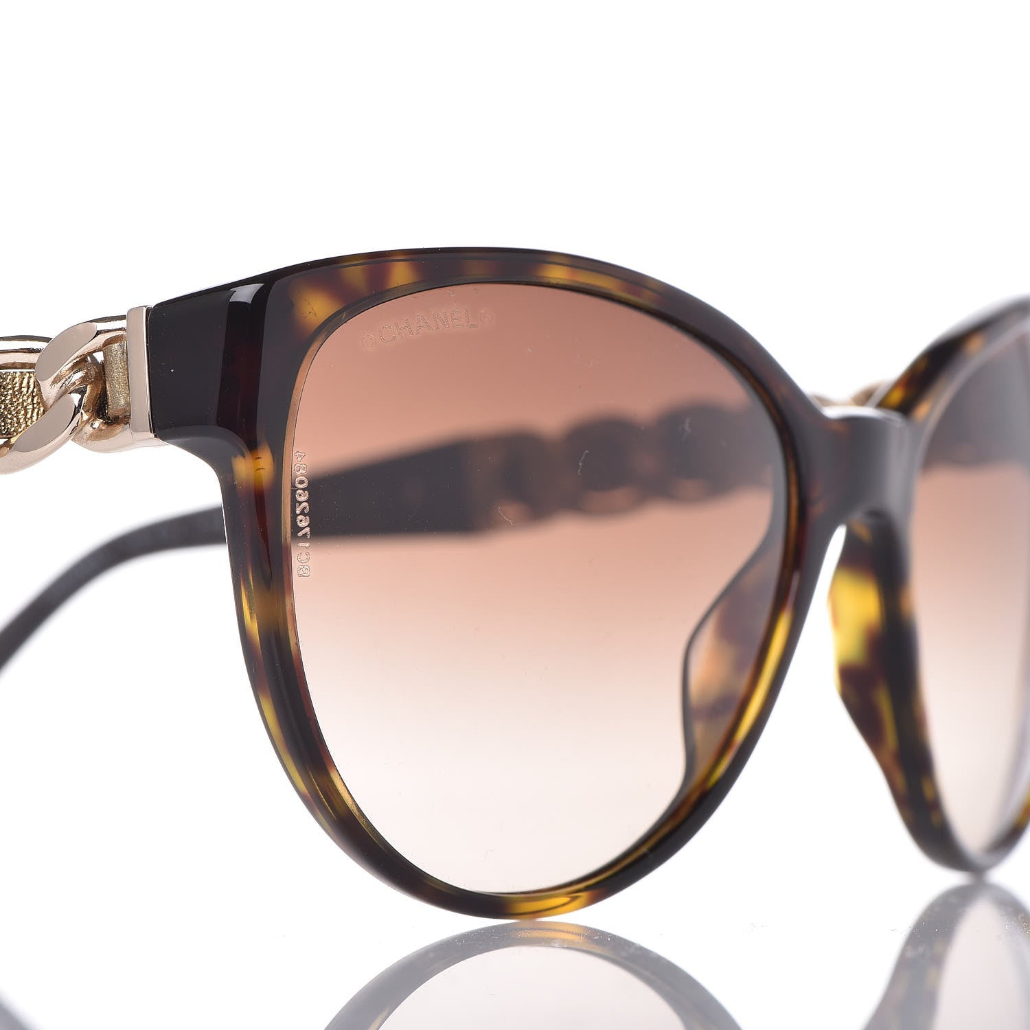 Chanel CC Chain Sunglasses 5215-Q Tortoise 7 of 7