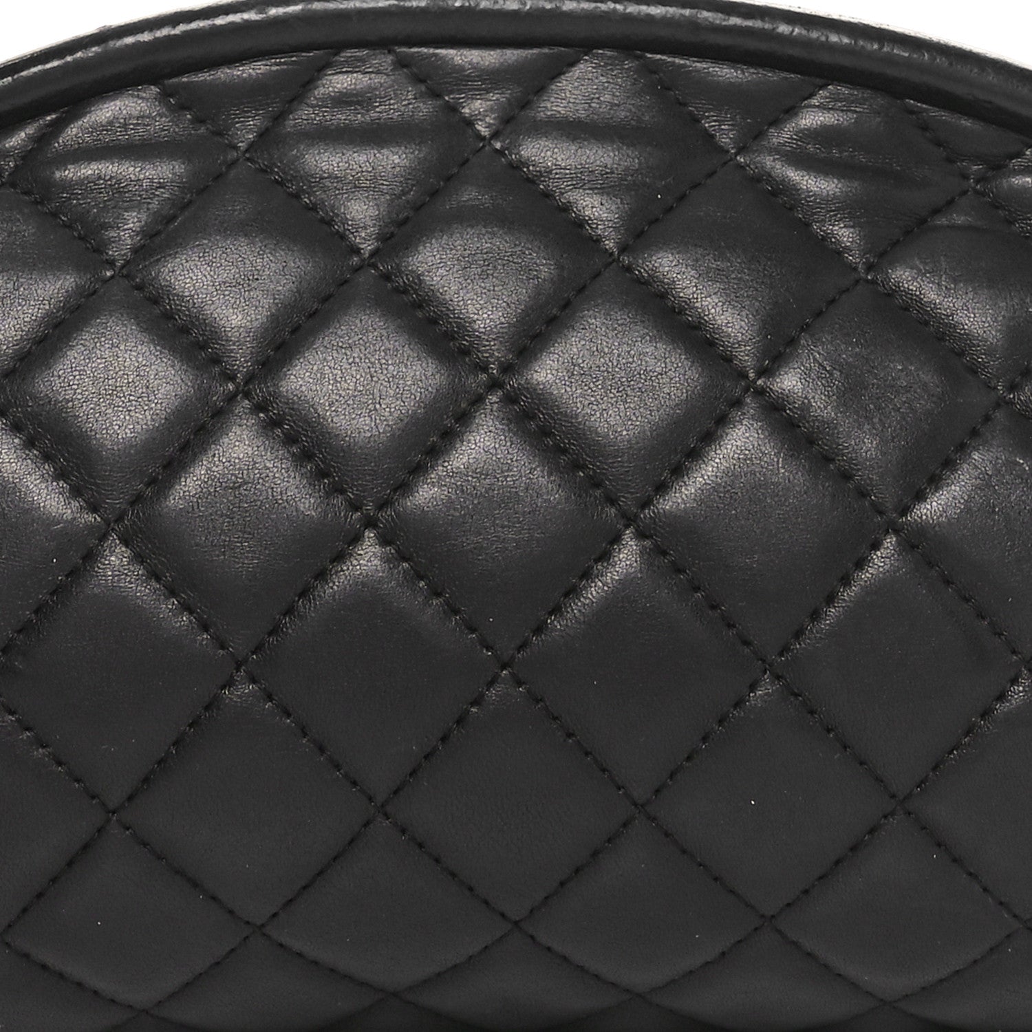 Chanel Lambskin Quilted Timeless Clutch Black 8 of 10