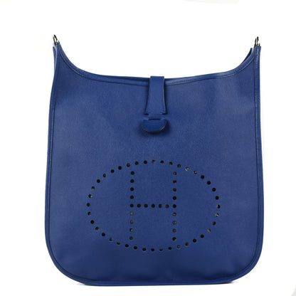 Hermes Epsom Evelyne III GM Bleu Electrique 1 of 15