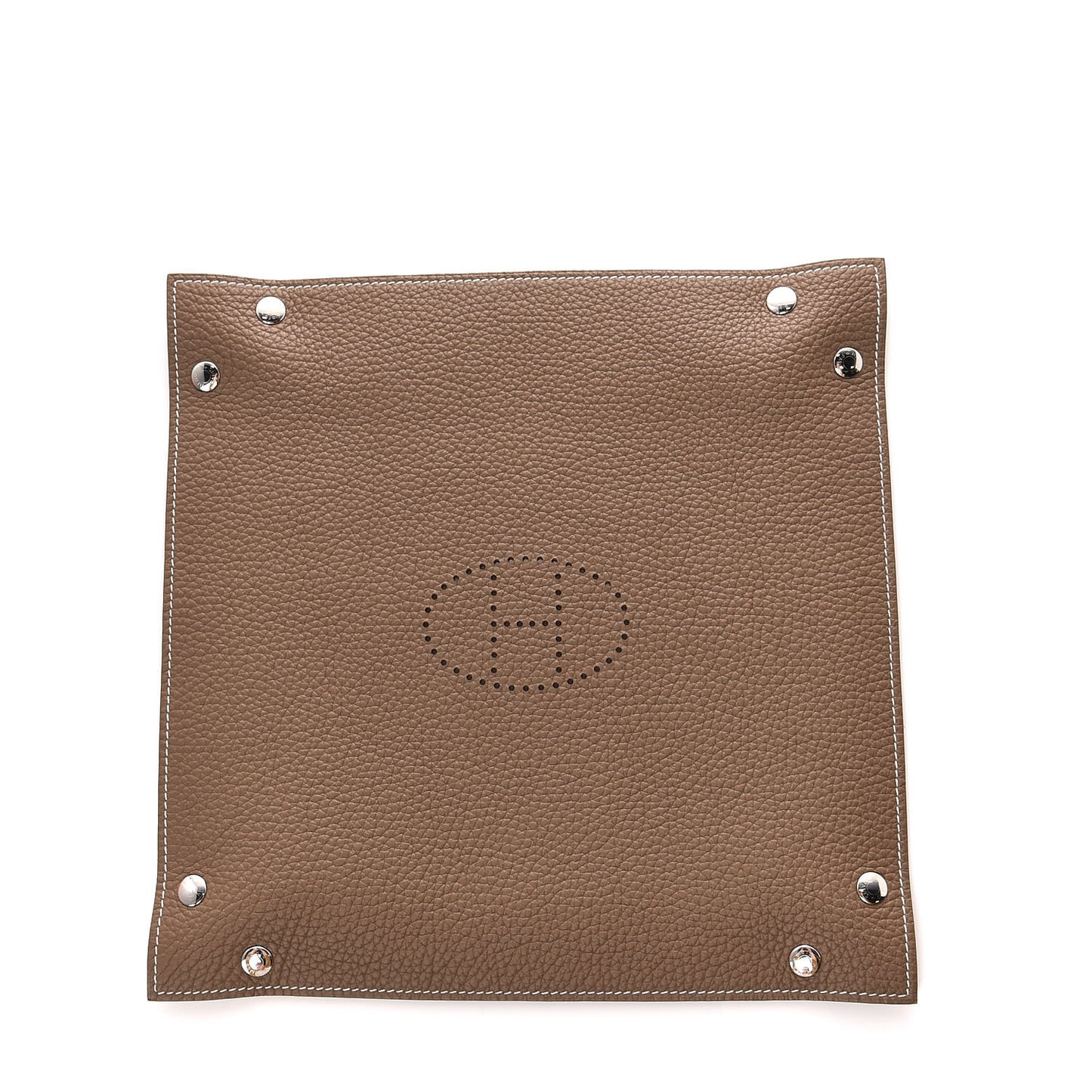 Taurillon Clemence Mises et Relances Change Tray Etoupe