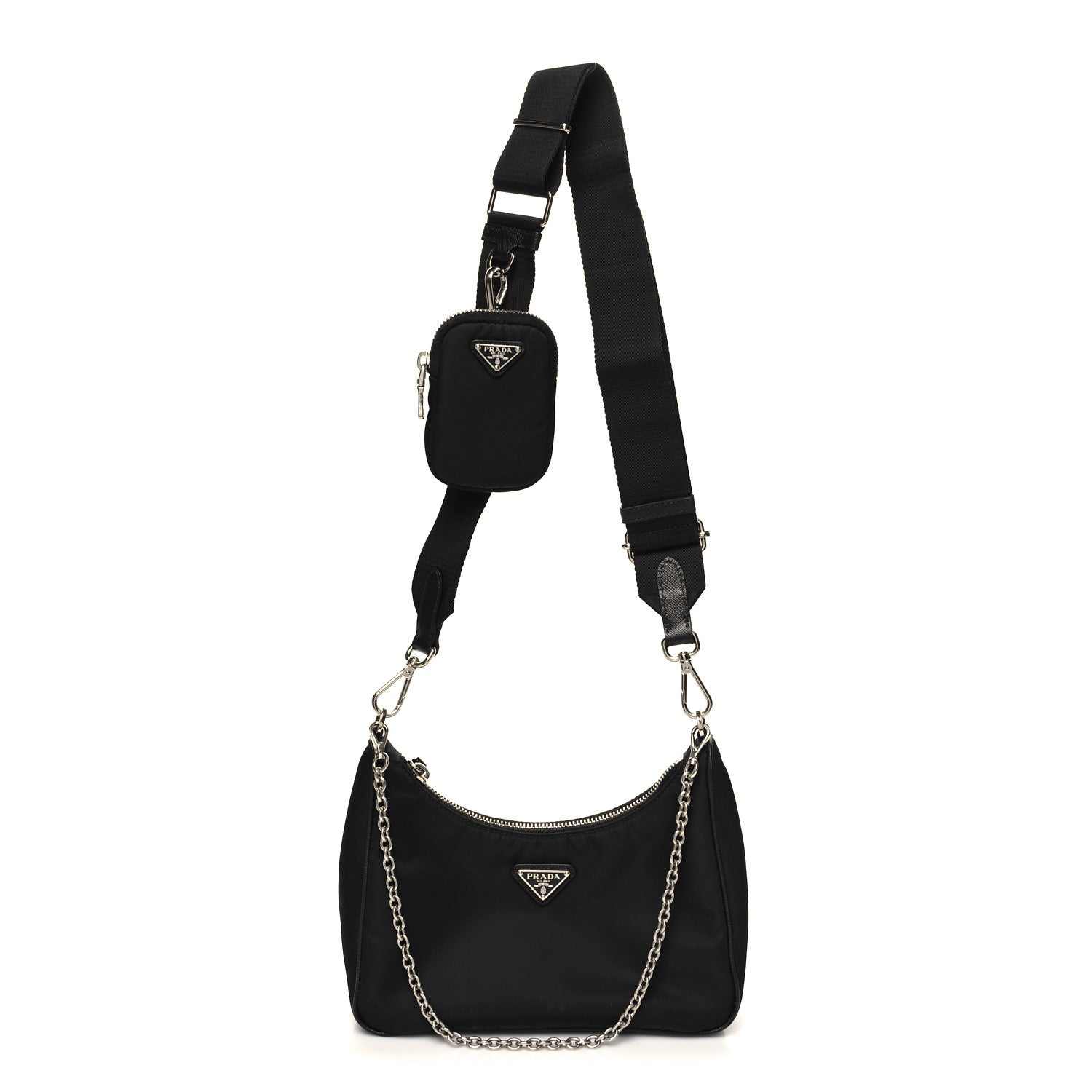Prada Nylon Re-Edition 2005 Shoulder Bag Black 1 of 9