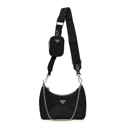 Prada Nylon Re-Edition 2005 Shoulder Bag Black 1 of 9