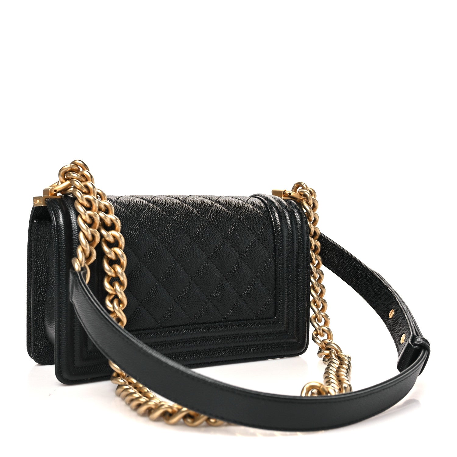 Chanel Caviar Quilted Small Boy Flap Black 2 of 11