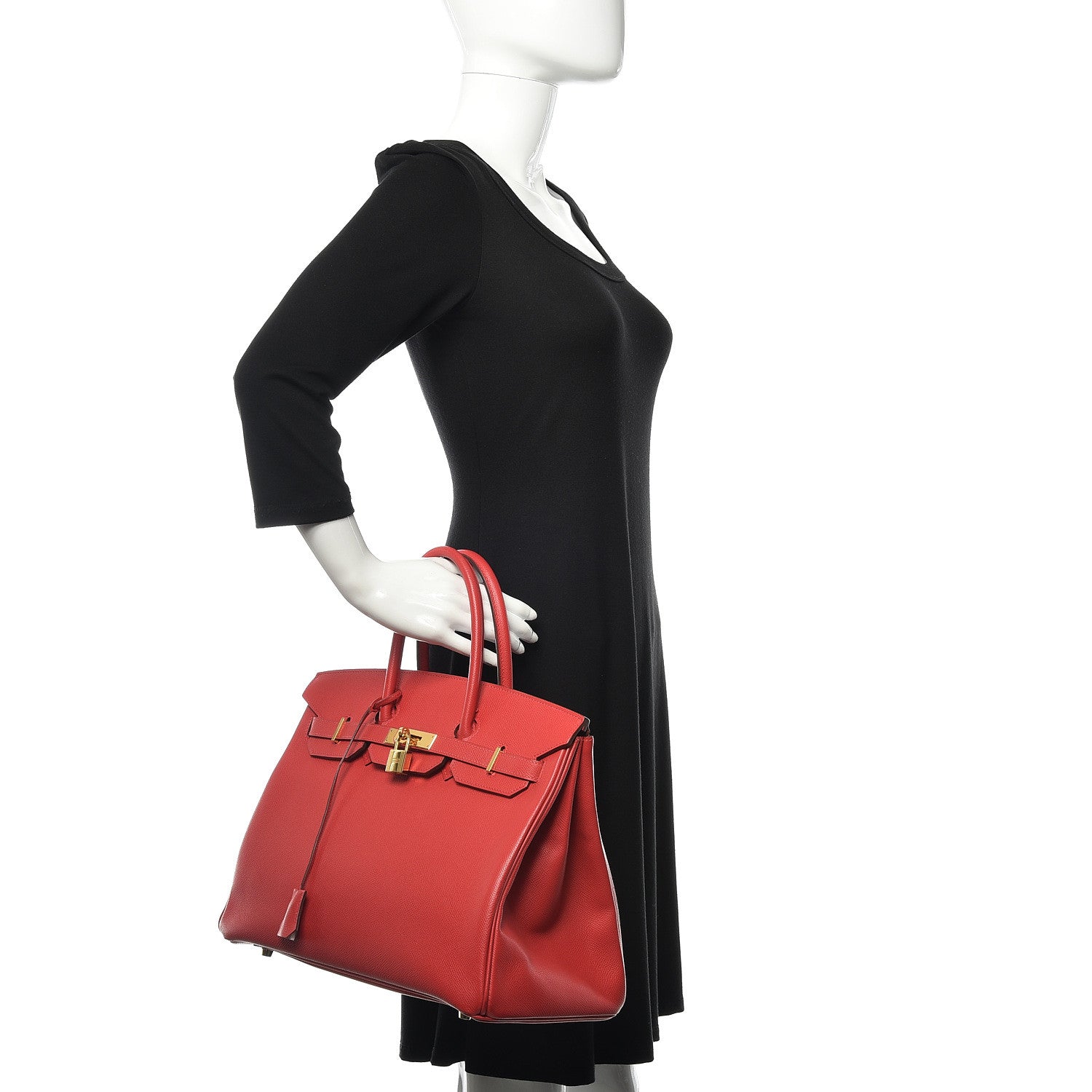 Hermes Epsom Birkin 35 Bougainvillea 2 of 37