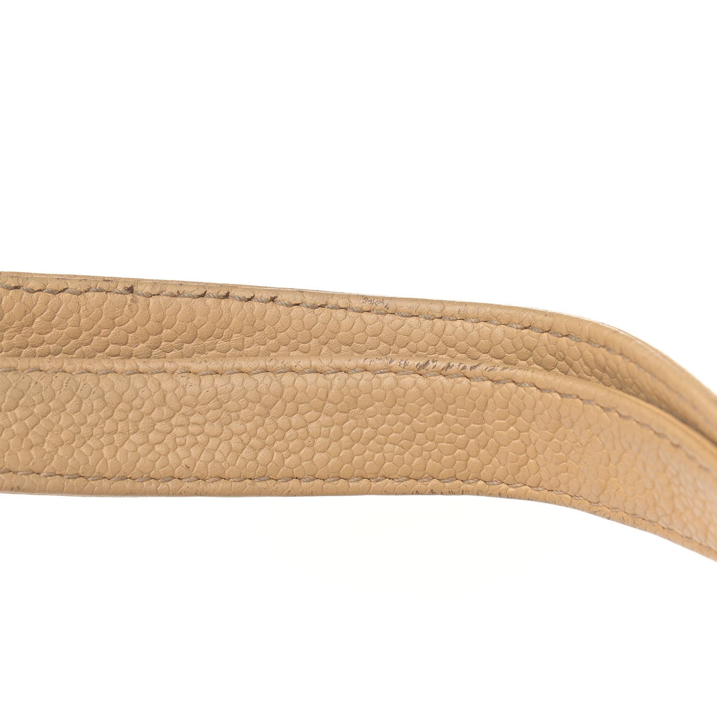 Caviar CC Shoulder Bag Beige