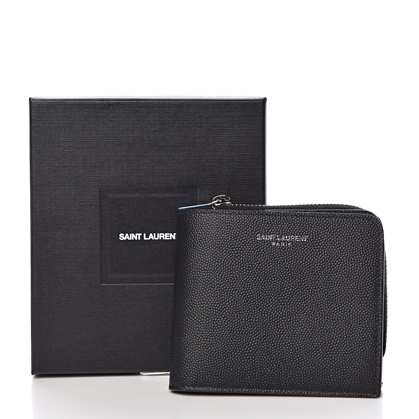 Grain De Poudre Bi-Fold Wallet Black