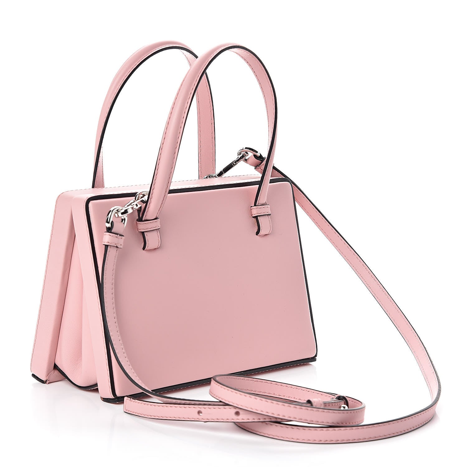 Loewe Calfskin Small Postal Bag Pastel Pink 443198 Loewe Calfskin Small Postal Bag Pastel Pink 443198