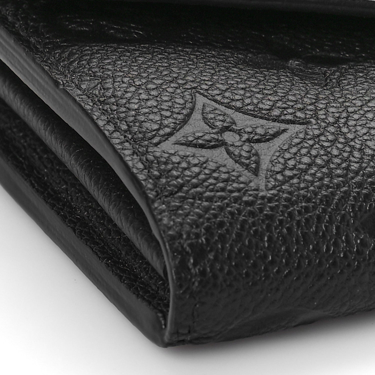 Louis Vuitton Empreinte Sarah Wallet NM Black 7 of 10