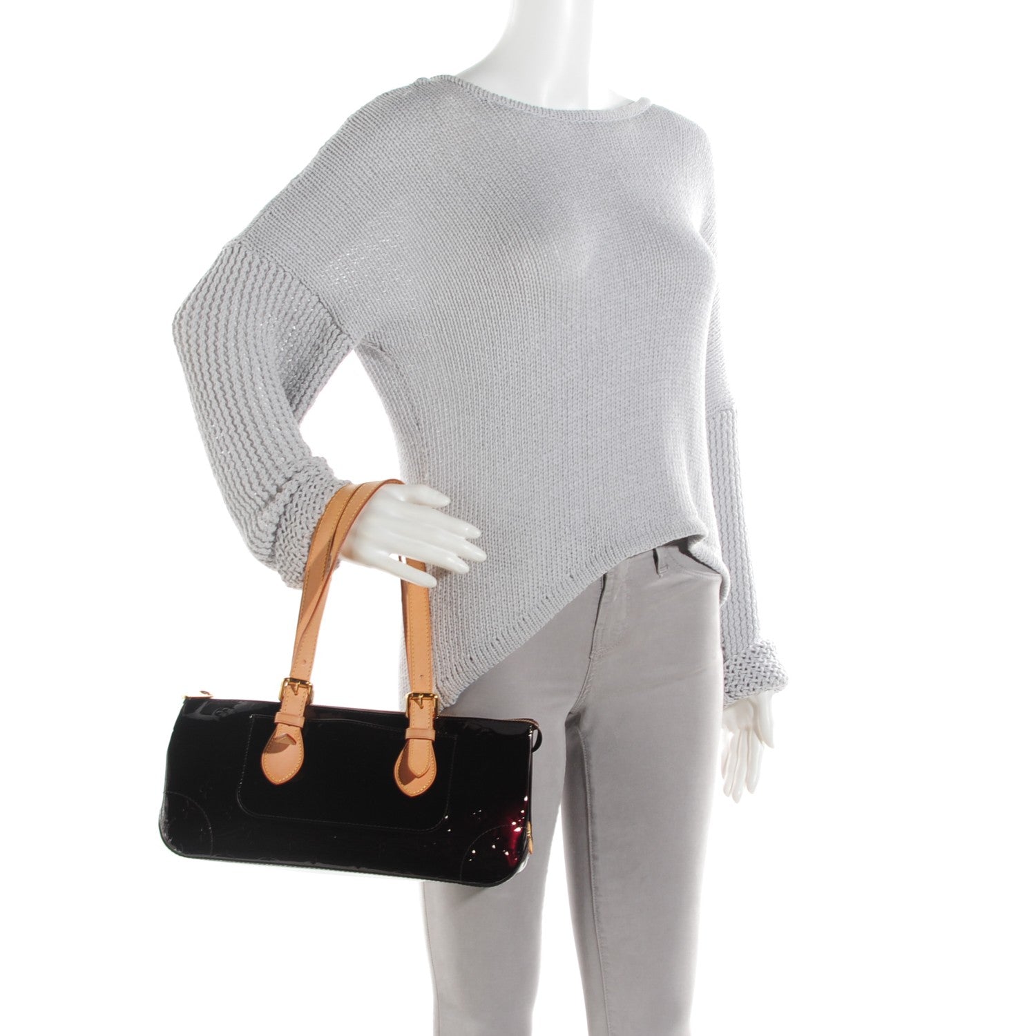Louis Vuitton Vernis Rosewood Ave Amarante 2 of 7