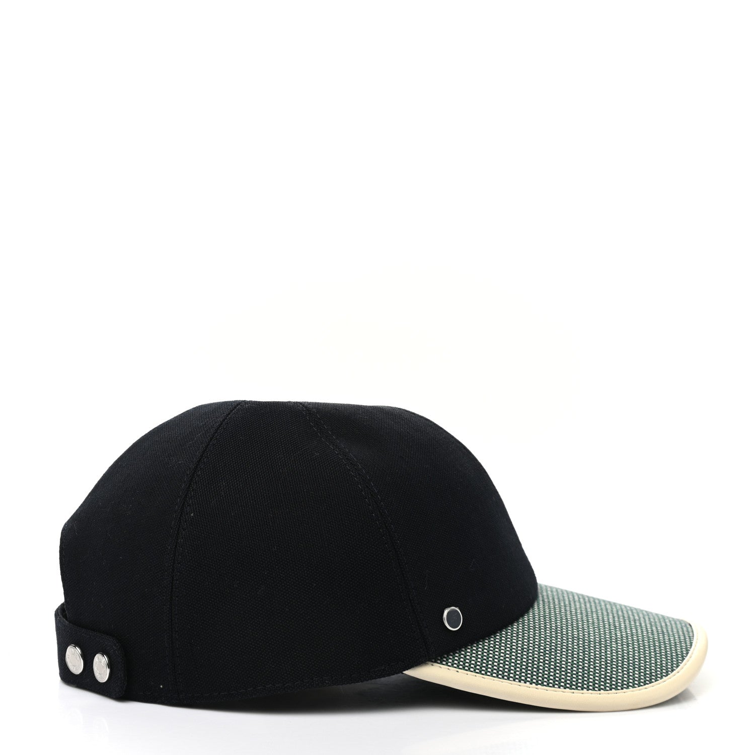 Hermes Cotton Tess Pop Cap 58 Bleu Minuit Marine 6 of 9
