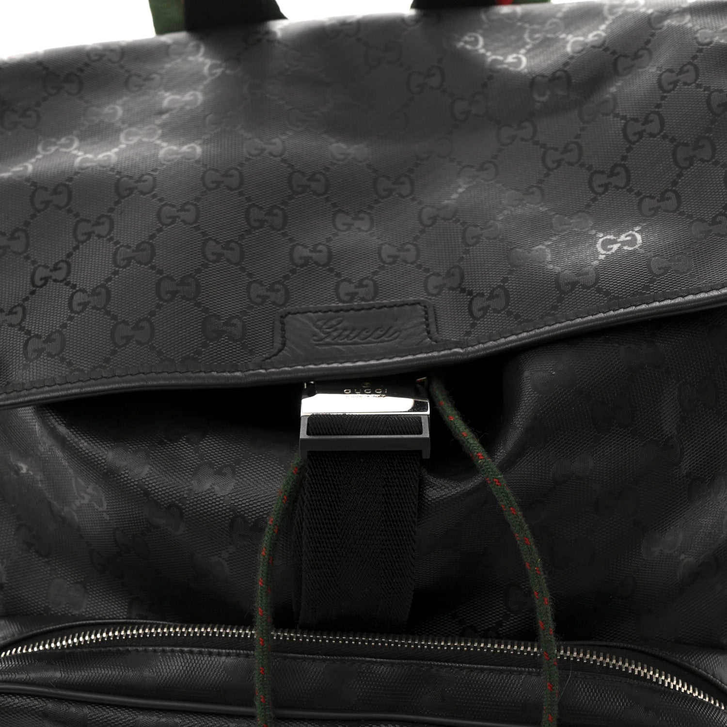 Gucci Imprime Monogram Web 500 Backpack Black 8 of 13