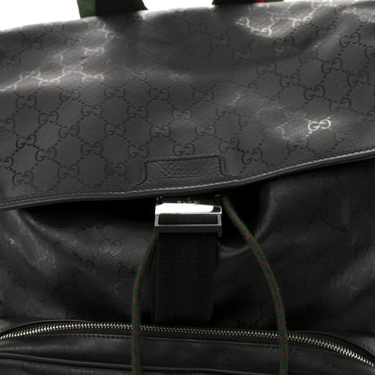 Gucci Imprime Monogram Web 500 Backpack Black 8 of 13