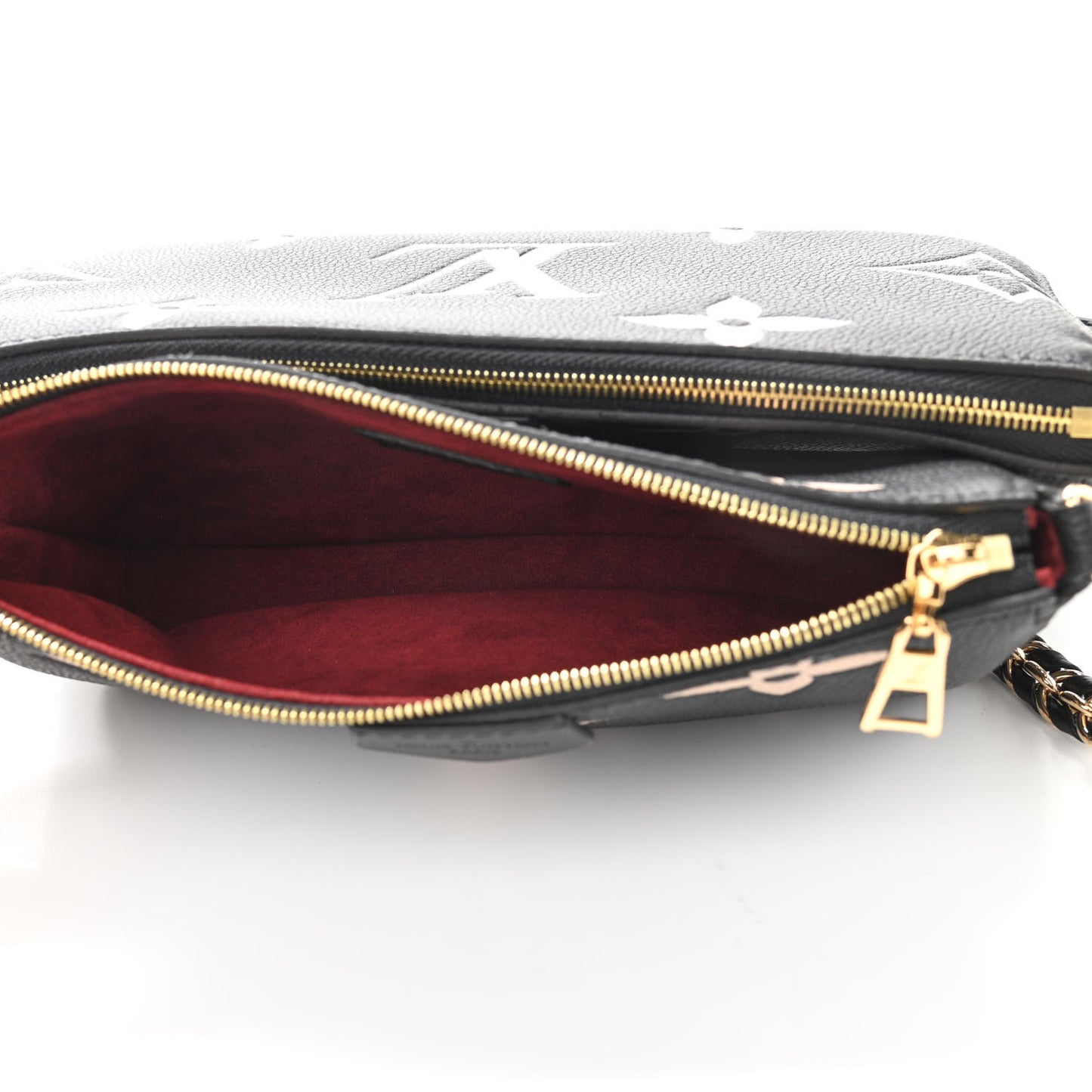 Empreinte Monogram Giant Multi Pochette Accessories Black Beige