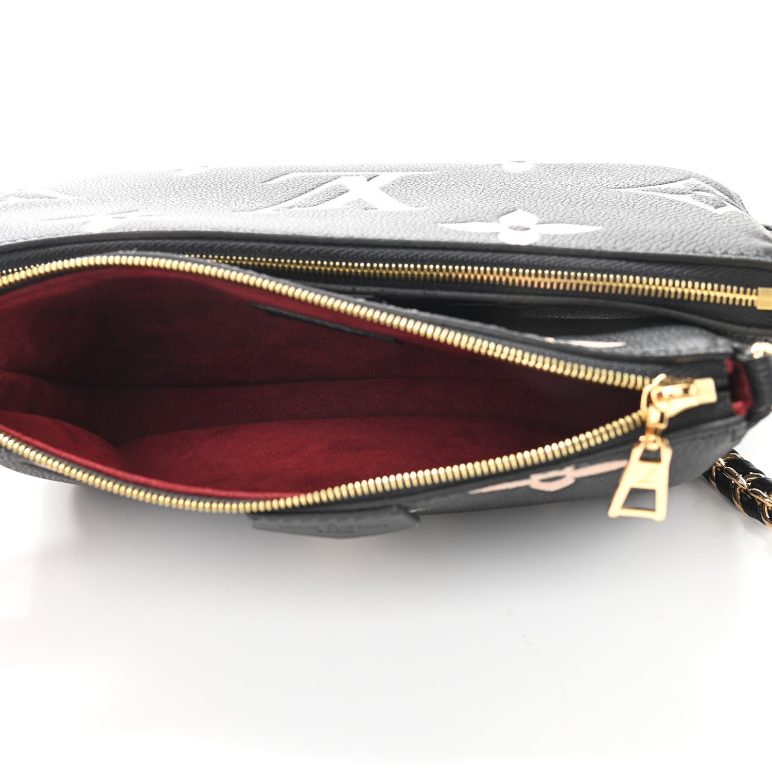 Louis Vuitton Empreinte Monogram Giant Multi Pochette Accessories Black Beige 6 of 11