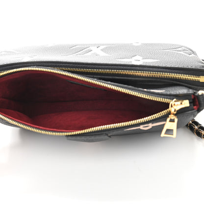 Louis Vuitton Empreinte Monogram Giant Multi Pochette Accessories Black Beige 6 of 11