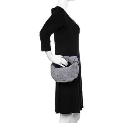 Bottega Veneta Suede Intrecciato Mini Jodie Thunder 2 of 11