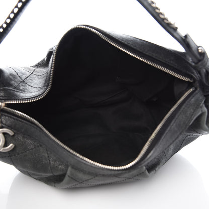 Chanel Caviar Large Outdoor Hobo Black 5 of 11