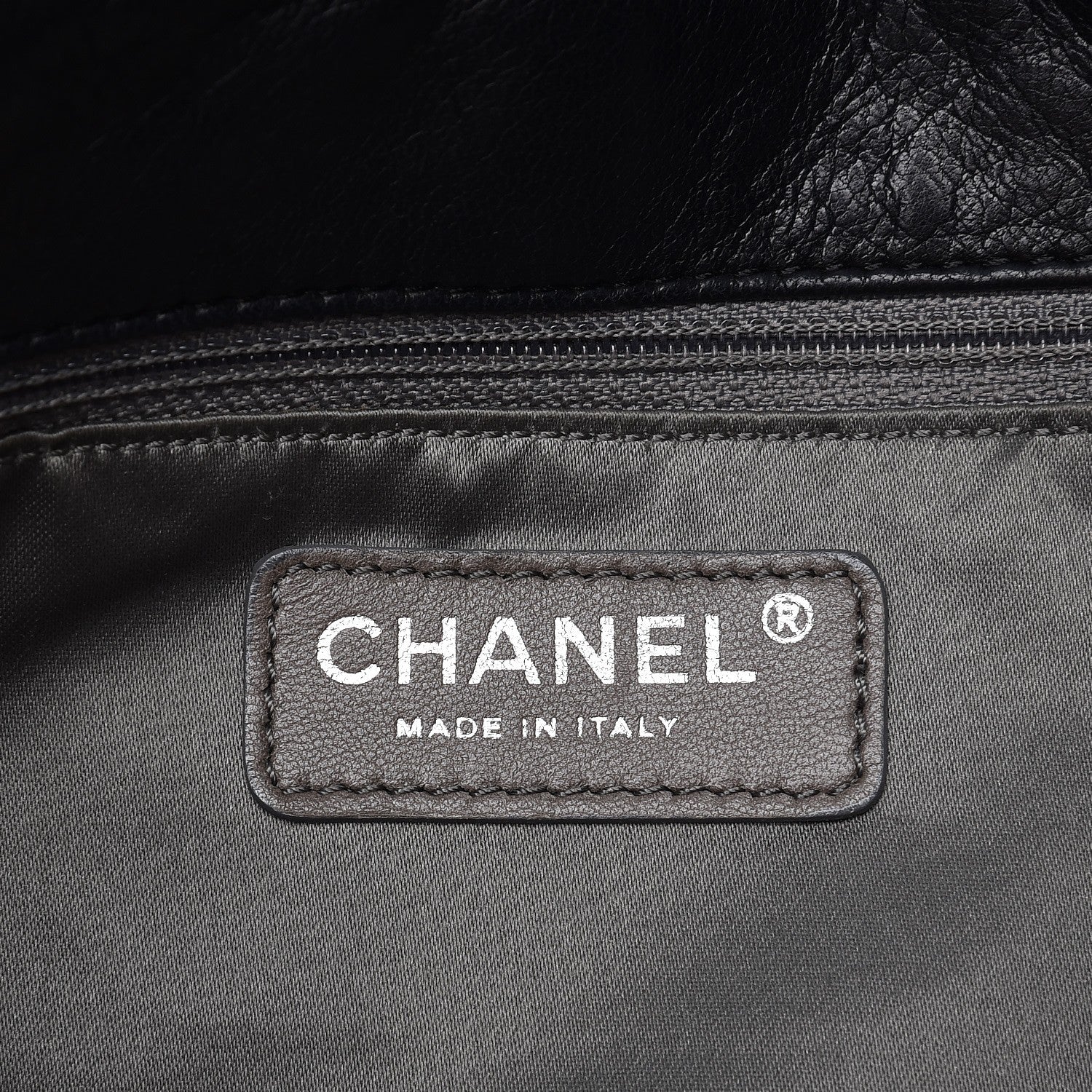 Chanel Lambskin Patent Calfskin Brooklyn Patchwork Flap Black 6 of 7