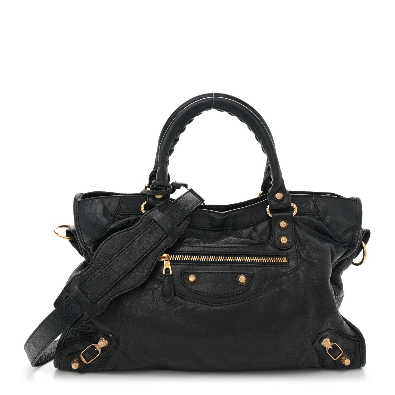 Balenciaga Agneau Giant 12 Gold Hardware City Black 1 of 15