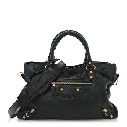 Balenciaga Agneau Giant 12 Gold Hardware City Black 1 of 15