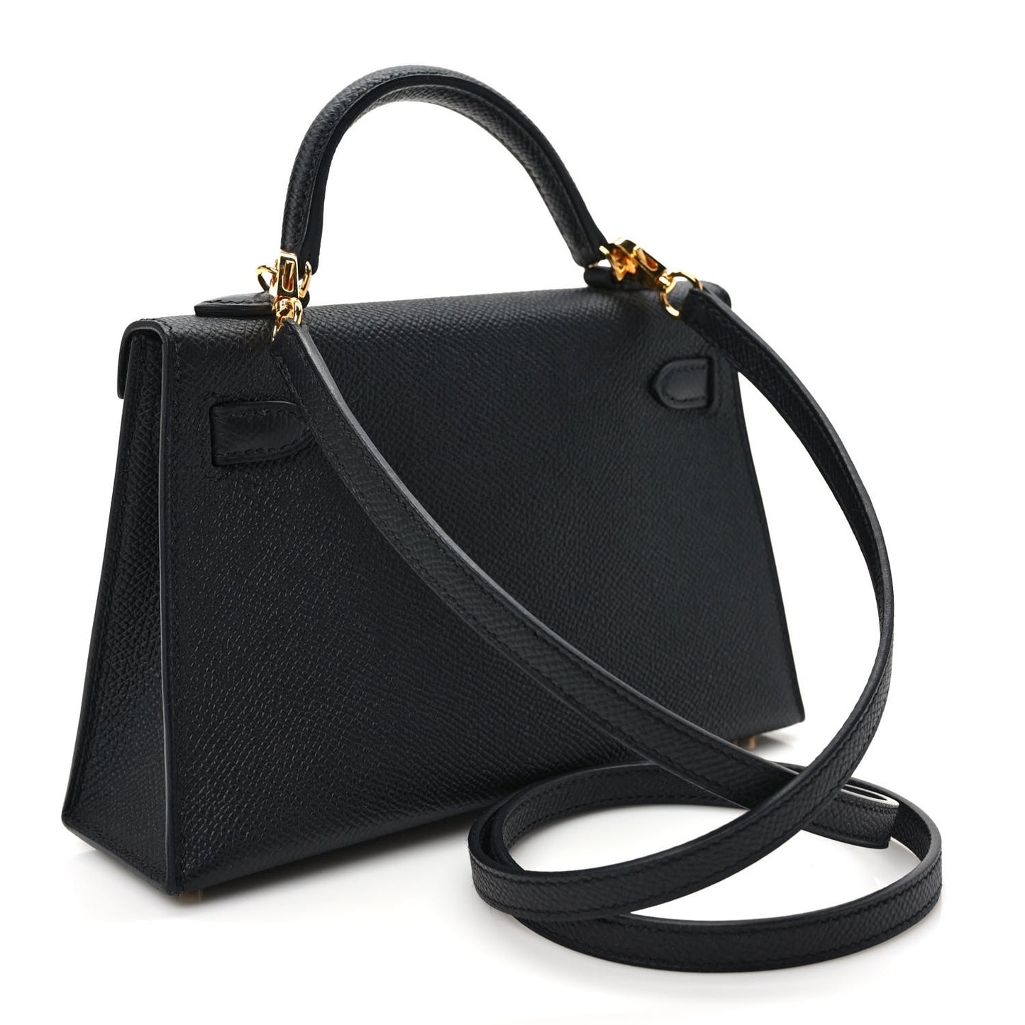 Epsom Mini Kelly Sellier 20 Black