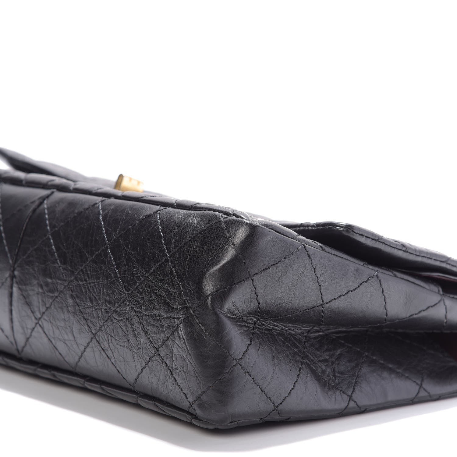 Chanel Aged Calfskin Quilted 2.55 Reissue 226 Flap Black 8 of 10