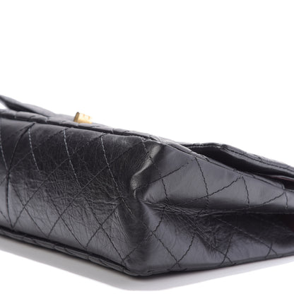 Chanel Aged Calfskin Quilted 2.55 Reissue 226 Flap Black 8 of 10