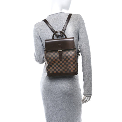 Louis Vuitton Damier Ebene Soho Backpack 2 of 9