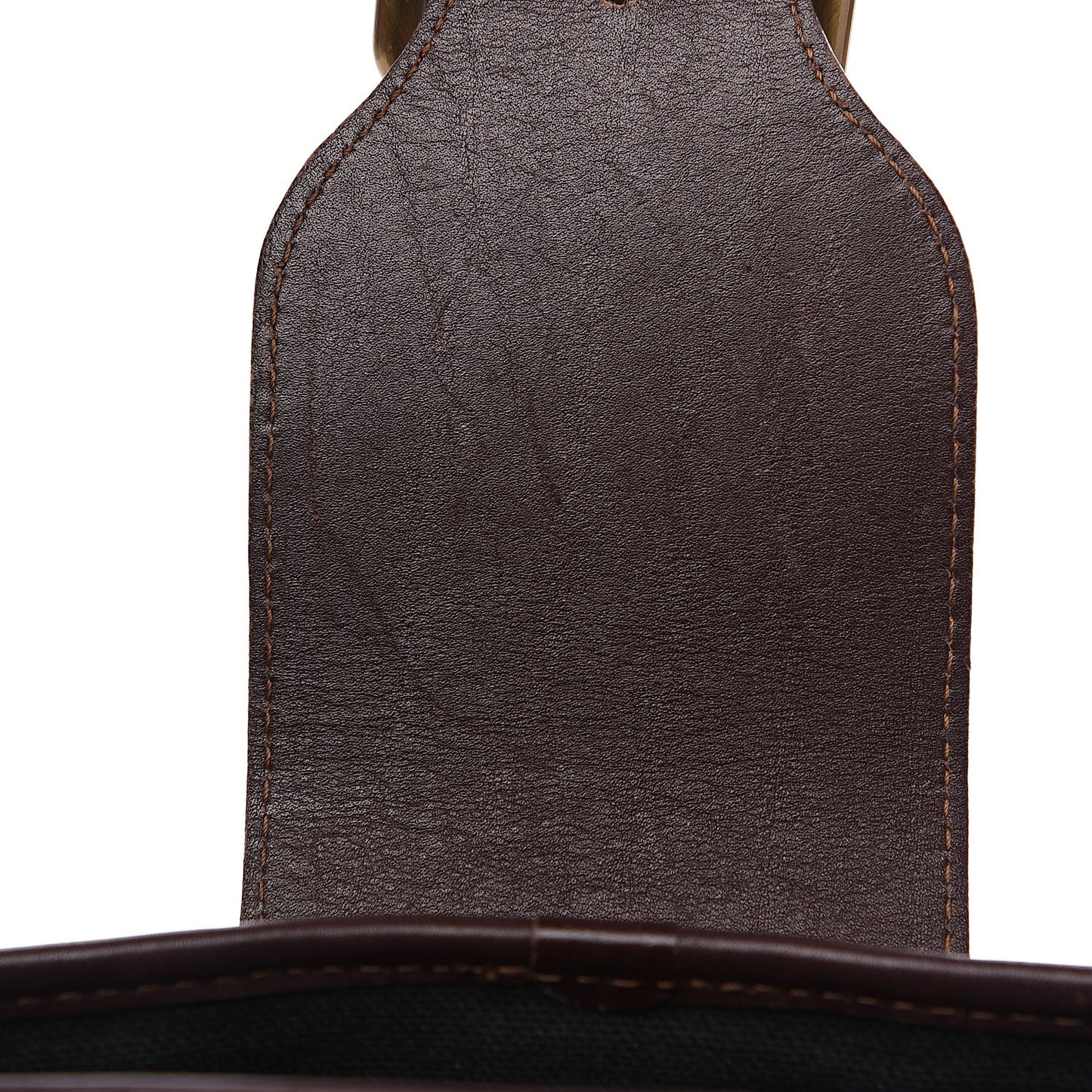 Haymarket Check Buckle Satchel Chocolate