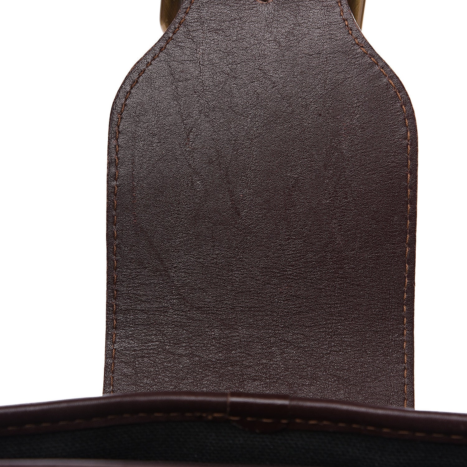 Burberry Haymarket Check Buckle Satchel Chocolate 13 of 14