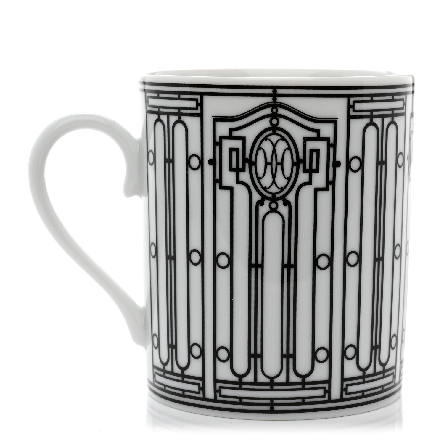 Hermes Porcelain H Deco Mug 1 of 10