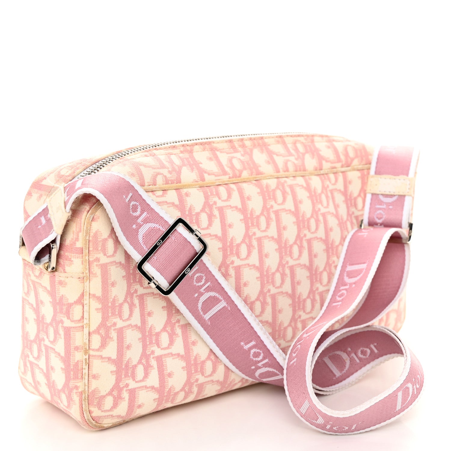 Christian Dior Monogram Girly Shoulder Bag Pink 3 of 15