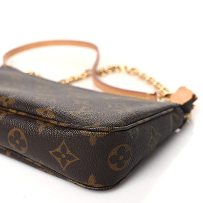 Louis Vuitton Monogram Chain Pochette Accessories 9 of 10