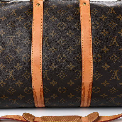 Louis Vuitton Monogram Keepall Bandouliere 45 11 of 17
