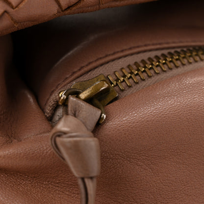 Bottega Veneta Nappa Intrecciato Large Knot Hobo Old Petra 13 of 14