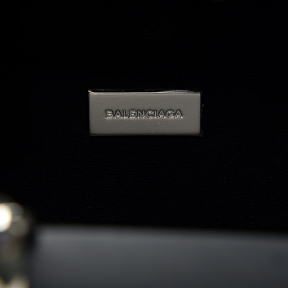 Balenciaga Metal Rear-View Mirror Case Silver Hardware 7 of 9