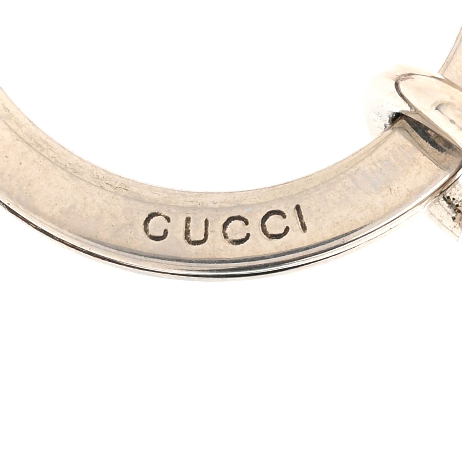 Gucci Calfskin GG Tennis Bi-color Embossed GG Key Charm Modern Fucsia Modern Blue 3 of 6