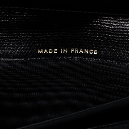 Chanel Grained Calfskin CC Button Yen Wallet Black 8 of 11